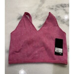 New 90 Degree by Reflex Alamo Stone Wash V-Neck Seamless Bralette